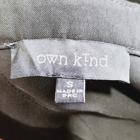 Lulumari Black See-through Front With Abstract Back Cut Out Mini Dress Size: S - Picture 11 of 12